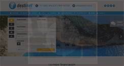 Desktop Screenshot of destinet.com.ar