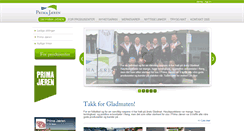 Desktop Screenshot of primagruppen.destinet.no